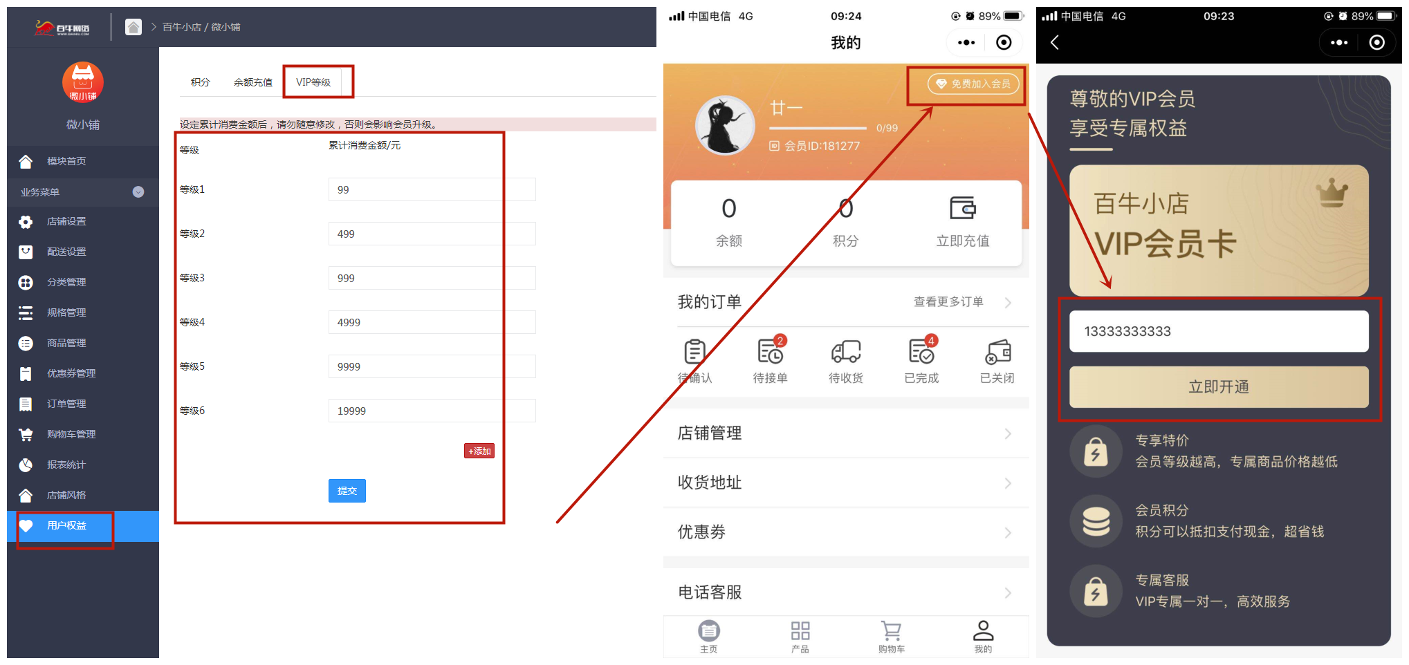 VIP设置png